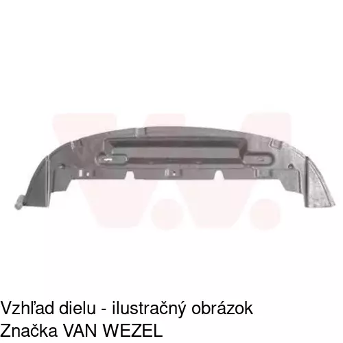 Dolný kryt nárazníka 3218346Q /POLCAR/ - obr. 3