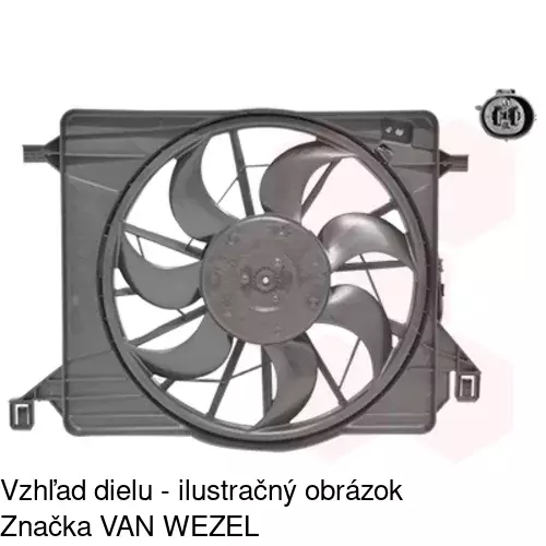Ventilátory chladičov 323523W2 /POLCAR/ - obr. 5