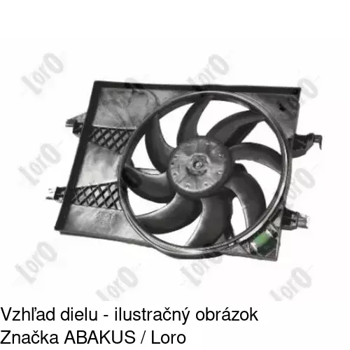 Ventilátory chladičov 323523W2X /POLCAR/ - obr. 2