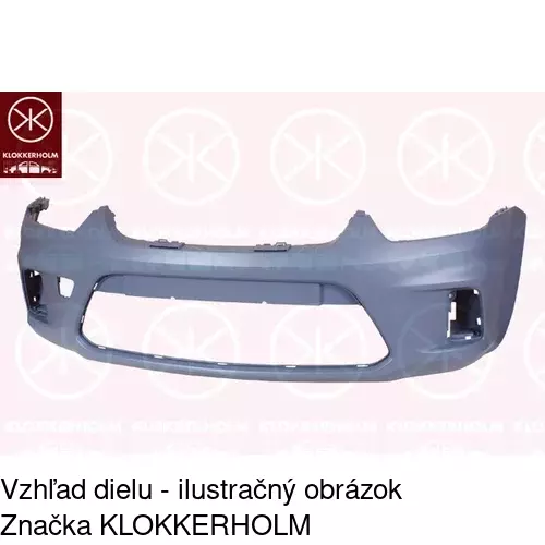 Predný nárazník POLCAR 323607