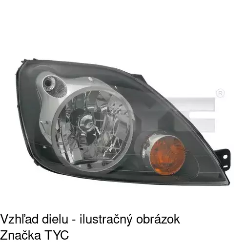 Hlavný reflektor POLCAR 323710-U