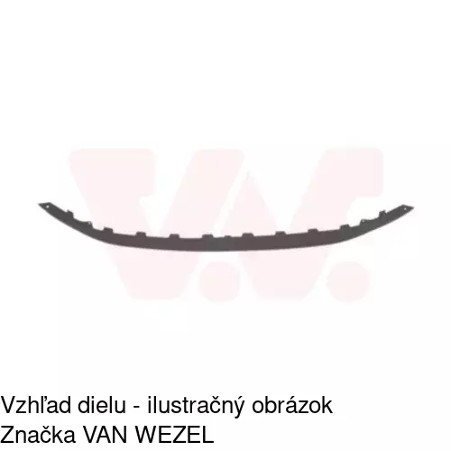 Spojler predného nárazníka 323825-R /POLCAR/ - obr. 3