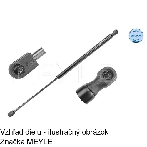 Plynová pružina 3238AB /POLCAR/ - obr. 2