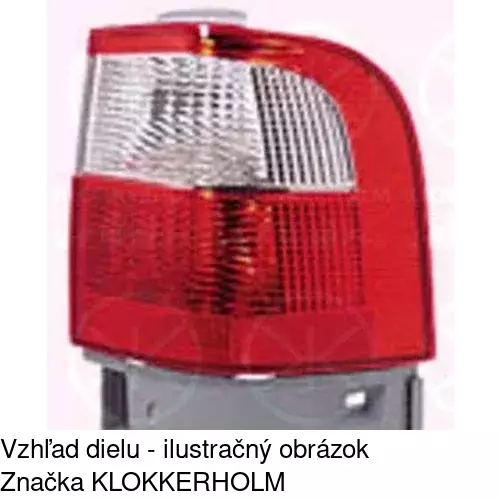 Zadné svetlo POLCAR 324188-H