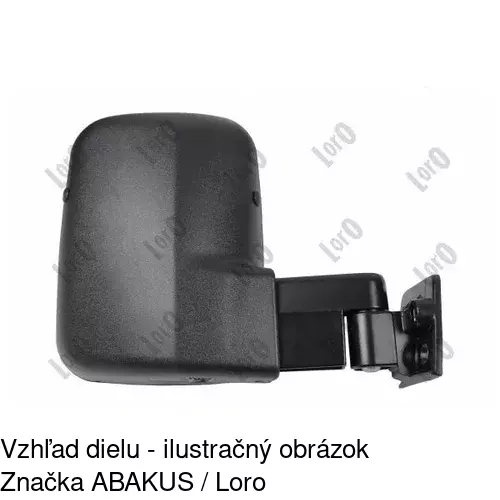 Vonkajšie zrkadlo 3245521E /POLCAR/ - obr. 1