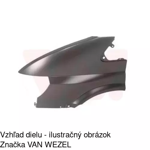 Predný blatník 324702-J /POLCAR/ - obr. 3