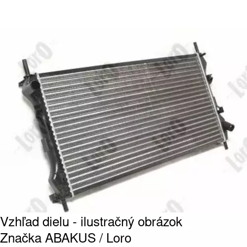 Chladiče vody 324708-3 /POLCAR/ - obr. 1