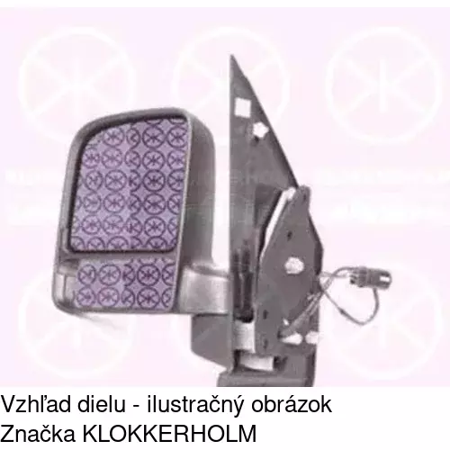 Vonkajšie zrkadlo 3256524M /POLCAR/ - obr. 2
