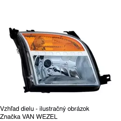 Hlavný reflektor 325810-E /POLCAR/ - obr. 3