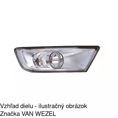 Hmlové svetlo - predné 327530-E /POLCAR/ - obr. 3