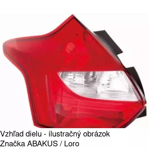 Zadné svetlo 32C187-T /POLCAR/ - obr. 3