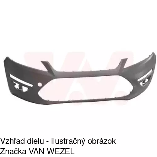 Predný nárazník 32D107-1 /POLCAR/ - obr. 1
