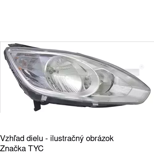 Hlavný reflektor POLCAR 32M109-E