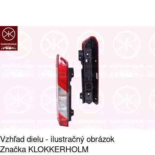 Zadné svetlo 32N287-E /POLCAR/ - obr. 2