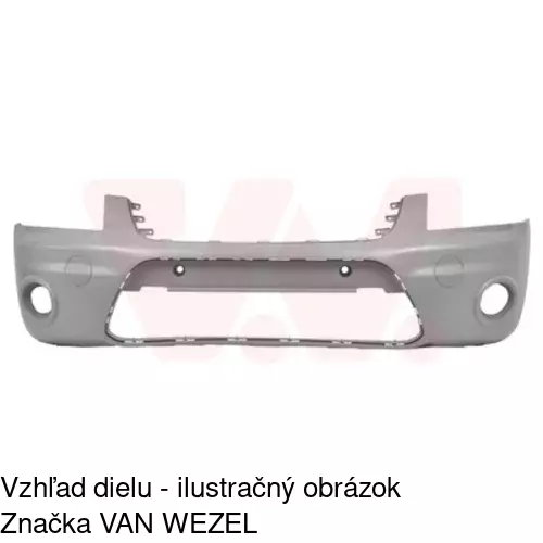 Predný nárazník 32U107-4 /POLCAR/ - obr. 2