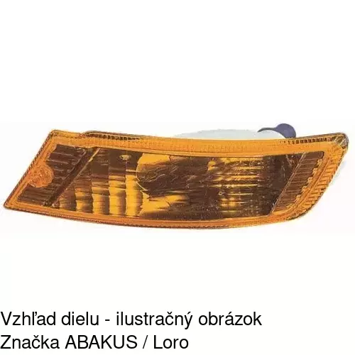 Predná smerovka POLCAR 341020-6