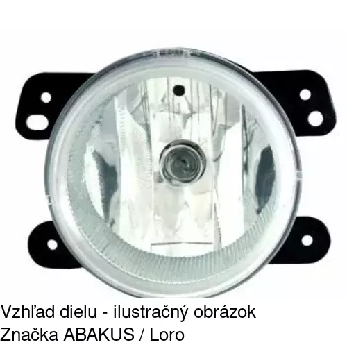 Hmlové svetlo - predné 343129-E /POLCAR/ - obr. 1