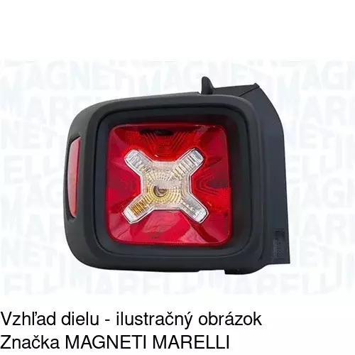 Zadné svetlo 34L187-U /POLCAR/ - obr. 2