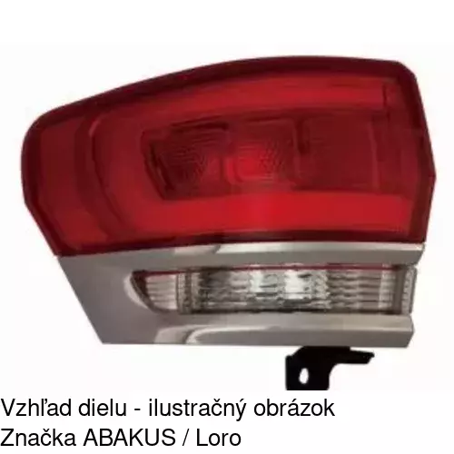 Zadné svetlo POLCAR 34T188