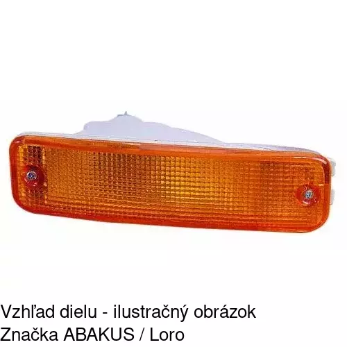 Predná smerovka 3805195E /POLCAR/ - obr. 3