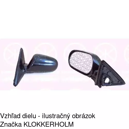 Vonkajšie zrkadlo 3810514M /POLCAR/ - obr. 2