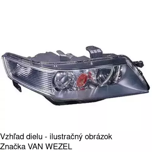 Hlavný reflektor 3833101E /POLCAR/ - obr. 3