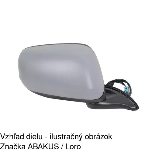 Vonkajšie zrkadlo 3837526E /POLCAR/