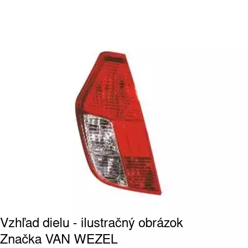 Zadné svetlo 400387-E /POLCAR/ - obr. 1