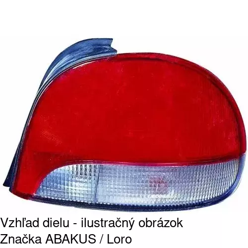 Zadné svetlo 4006881E /POLCAR/