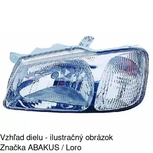 Hlavný reflektor 4008105E /POLCAR/ - obr. 4