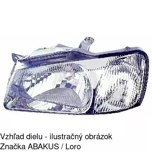 Hlavný reflektor 4008105E /POLCAR/ - obr. 5