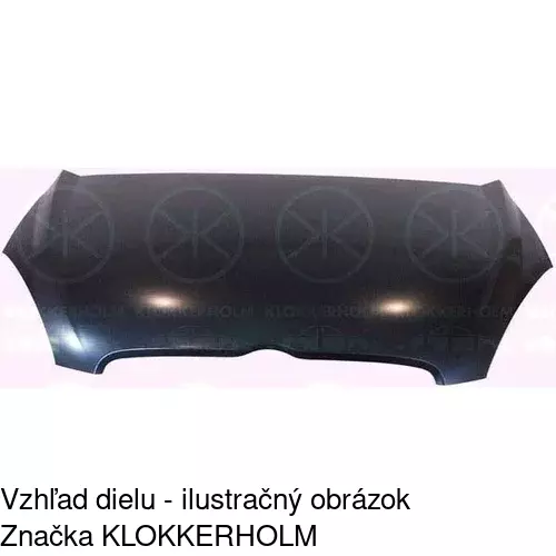 Kapota - poškodená POLCAR 400903UA