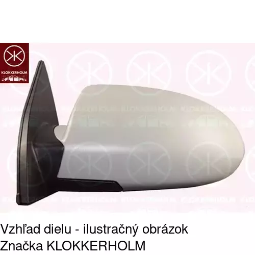 Vonkajšie zrkadlo POLCAR 4009524M