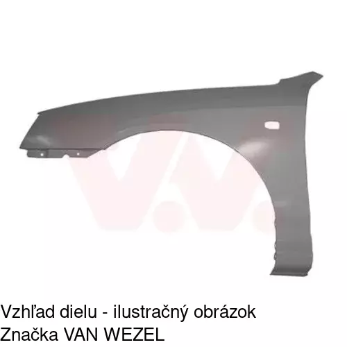 Predný blatník 401301 /POLCAR/ - obr. 1