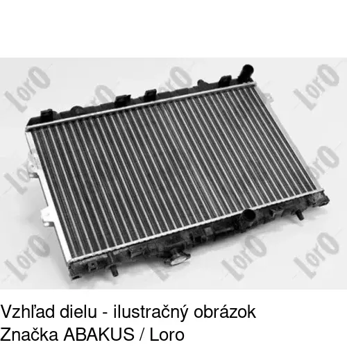 Chladiče vody 4013081K /POLCAR/ - obr. 2