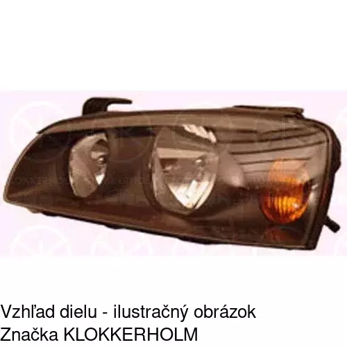 Hlavný reflektor 4014101E /POLCAR/ - obr. 1