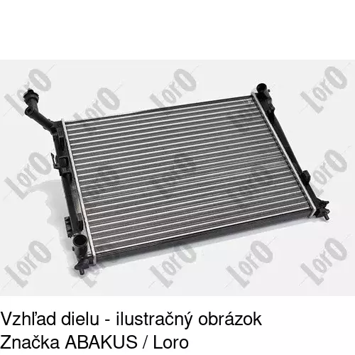 Chladiče vody 401508-5 /POLCAR/ - obr. 2