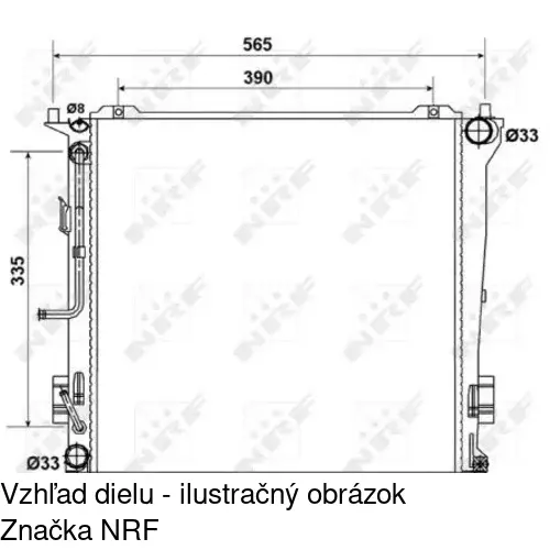 Chladiče vody POLCAR 4015084X