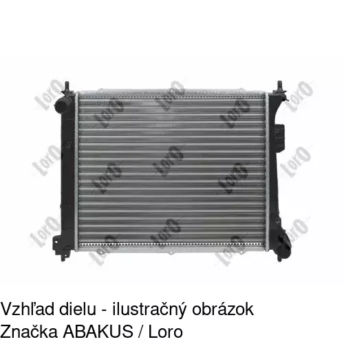 Chladiče vody 401708-1 /POLCAR/ - obr. 1