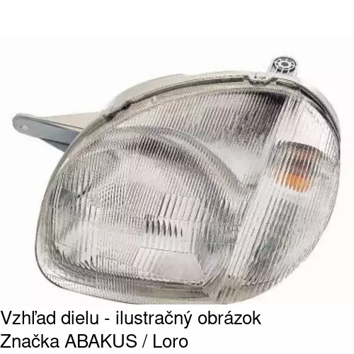 Hlavný reflektor POLCAR 4040101E