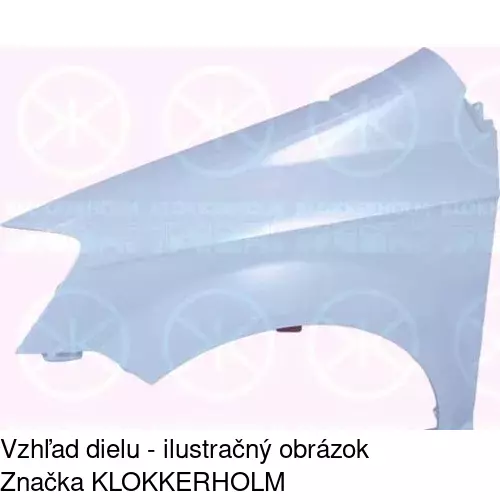 Predný blatník 404201-J /POLCAR/