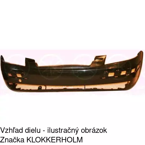 Predný nárazník 404207 /POLCAR/