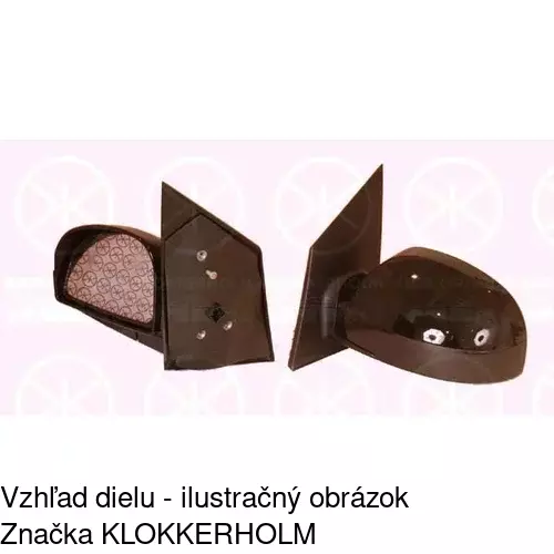 Vonkajšie zrkadlo 4042515S /POLCAR/ - obr. 1