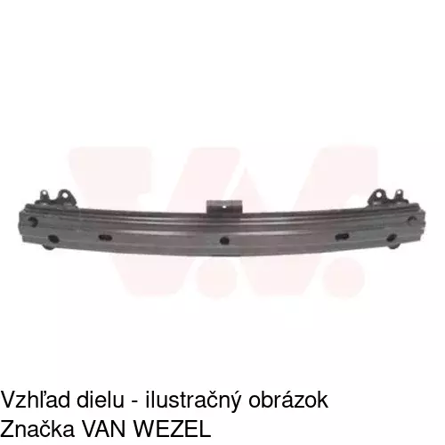 Výstuha nárazníka 404407-3 /POLCAR/ - obr. 1