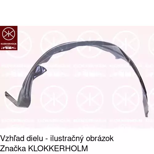 Podblatník (plast) POLCAR 4044FP1T