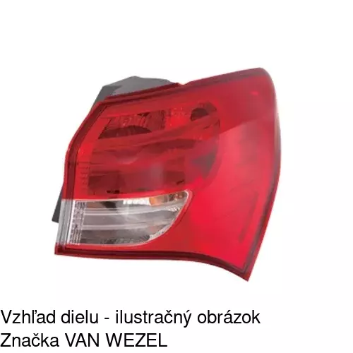 Zadné svetlo 40L188-E /POLCAR/ - obr. 1