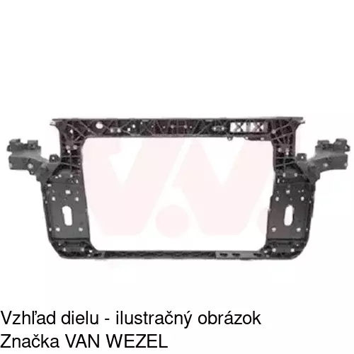 Predné čelo POLCAR 410404-1
