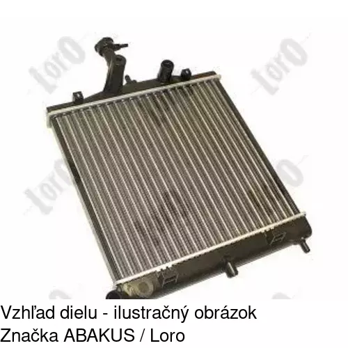 Chladiče vody 410608-4 /POLCAR/ - obr. 2