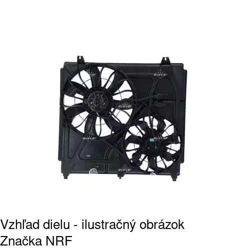 Ventilátory chladičov POLCAR 417023W1