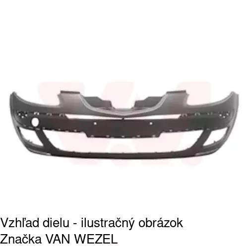 Predný nárazník 422007 /POLCAR/ - obr. 1